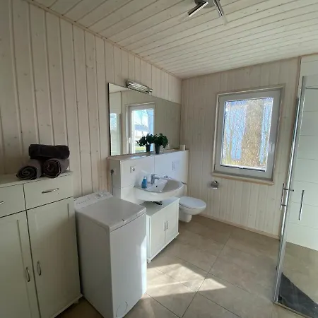 2 Zi Ferienhaus Skipper Hus, Infrarotsauna, Strandnaehe By Seeblick Ferien * 奥尔本尼兹